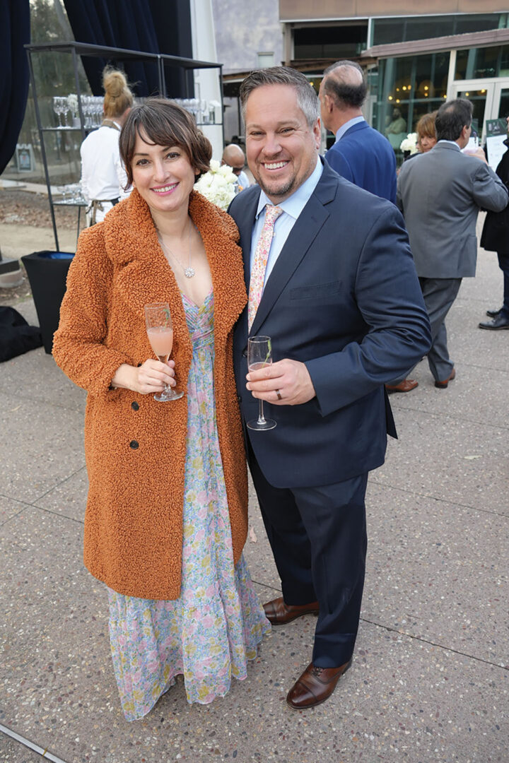 Rachel Helmer and Michael Esposito