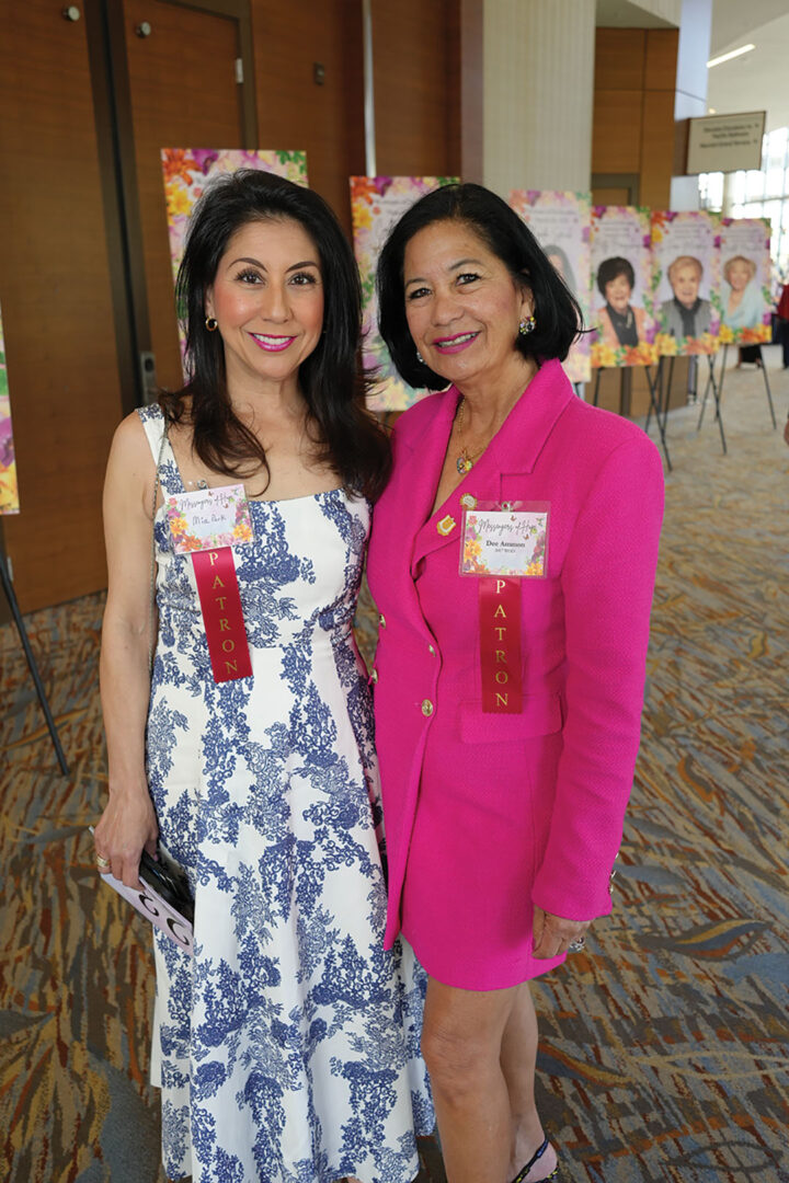 Mia Park and Dee Ammon