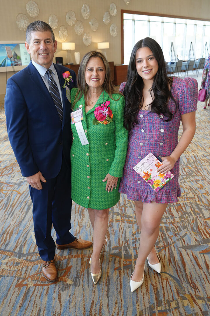 Gary and Colleen Peterson with Kate Peterson