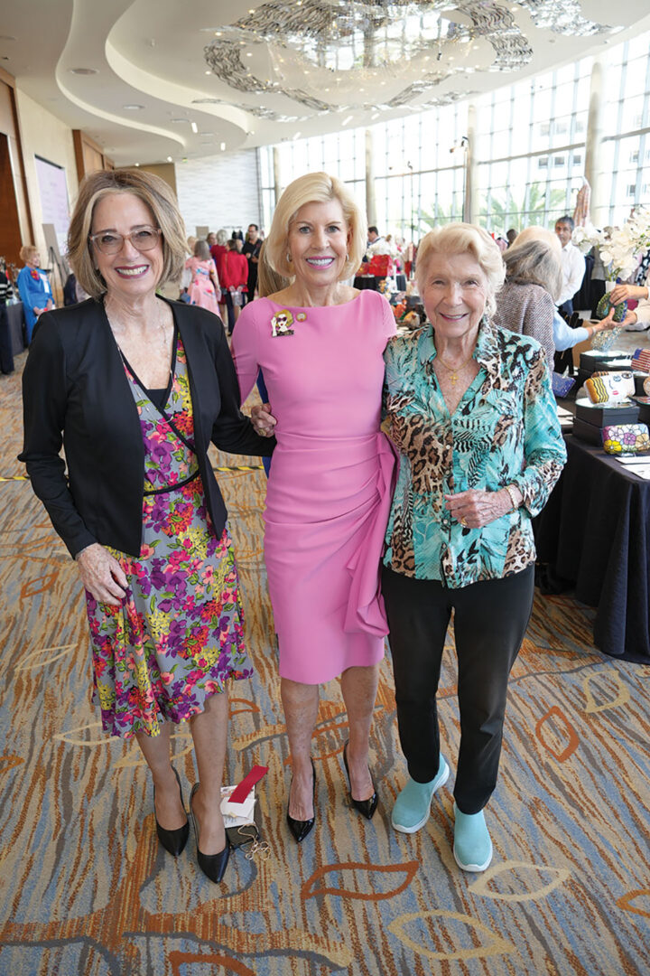 Suzanne Frontz, Maggie Watkins, and Gigi Cramer