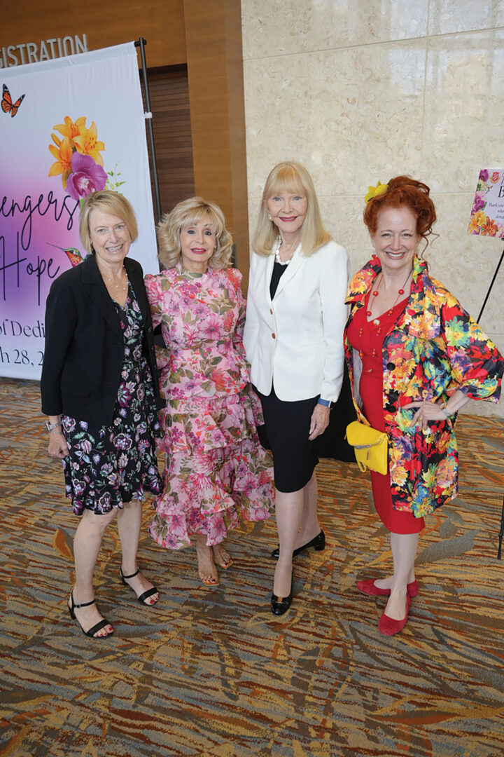 Cindy Davis, Laura Applegate, Margaret Dudas, and Sara Napoli
