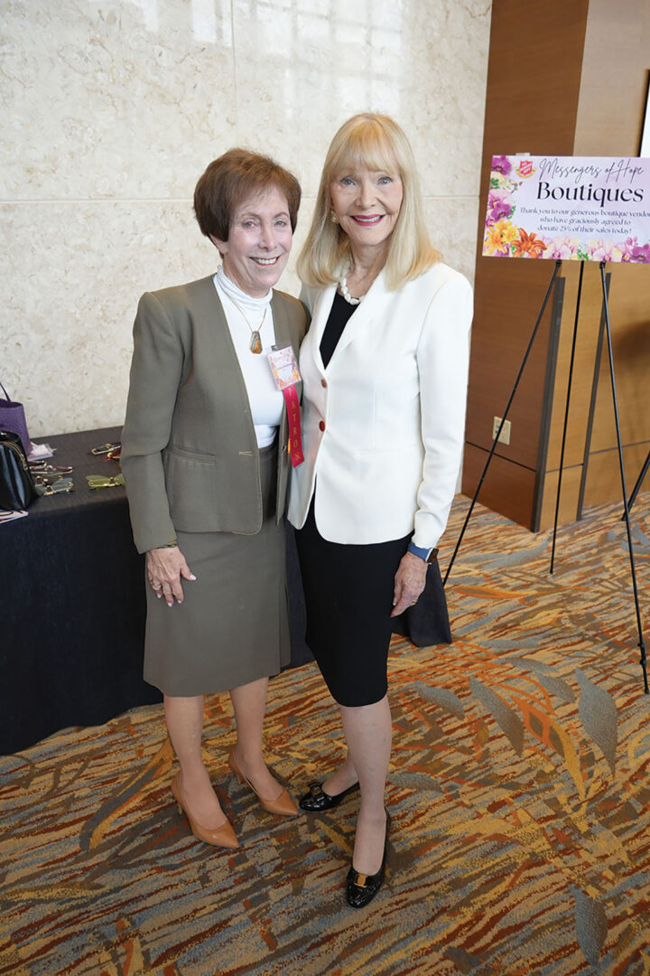 Cynthia Goodman and Margaret Dudas