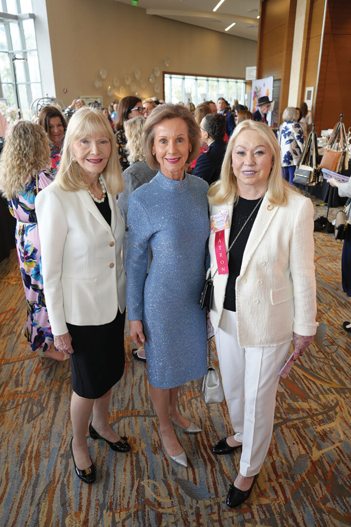 Margaret Dudas, Joyce Dostart, and Joyce Glazer