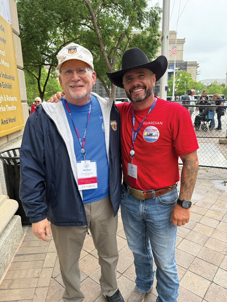 Vietnam vet Neil Black and battle buddy Paul Seitz