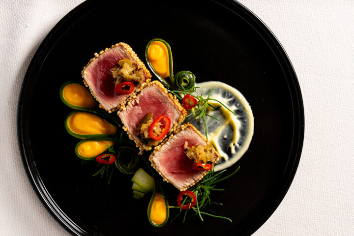 The Marine Room's Tuna Tatake