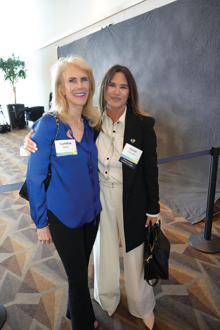 Cynthia Stern and Randi Kolender