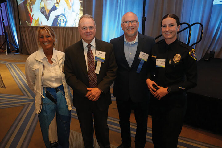 Lisa Record, Stew Roberts, John Martin, and Christina Martin