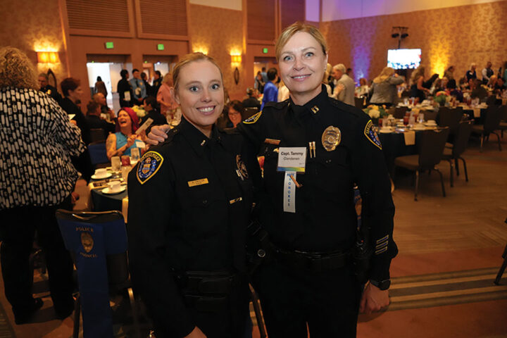 Andrea Taylor and Tammy Clendenen