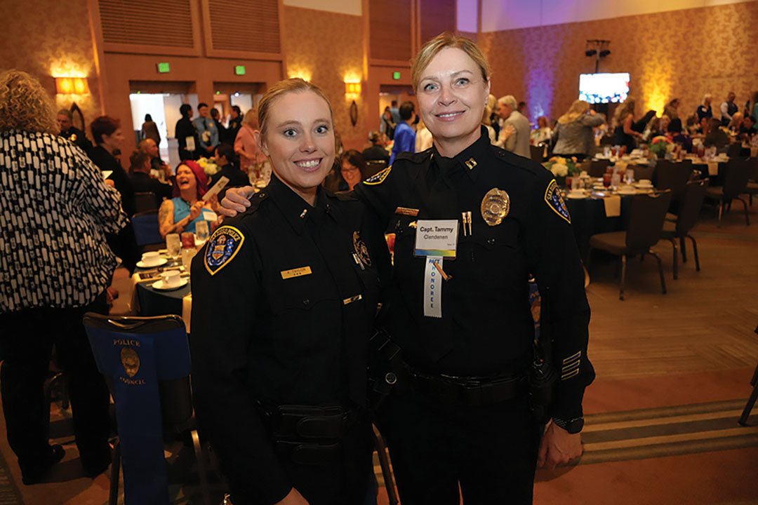 Andrea Taylor and Tammy Clendenen