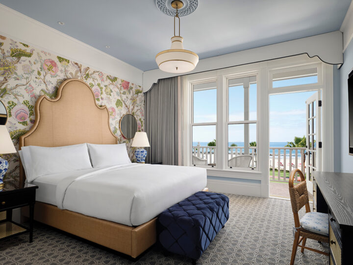 Victorian guest rooms, no two alike, were reimagined to improve function and design while retaining the hotel’s Victorian character