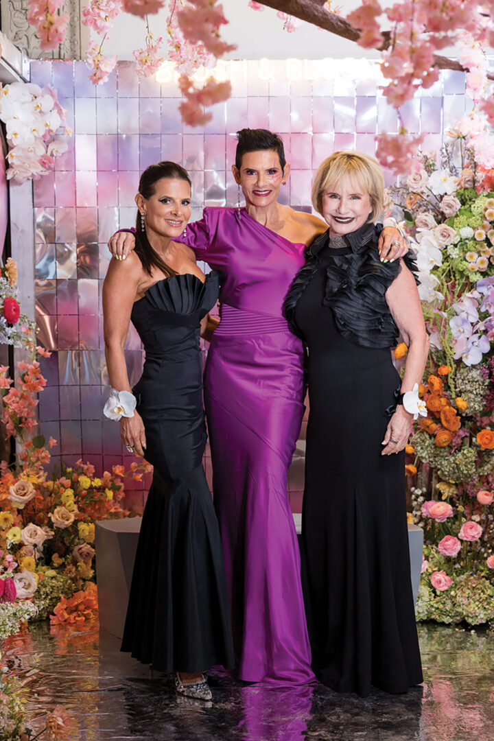 Laurie Liss, Jaimi Lomas, and Paula Le Gros