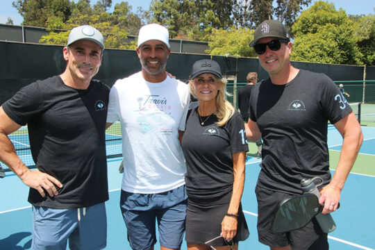 Jason Barry, James Blake, Kendra Gibilisco, and Ryan McGovern