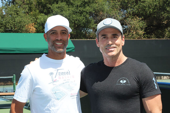 James Blake and Jason Barry