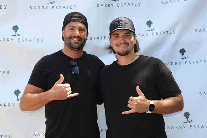 Chris Cole and Quinn Hoffman