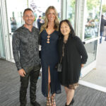 Adam and Whitney Robinson with Terrie Yoshikane