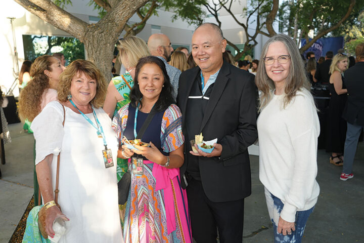 Nadine Villalobos, Mae and Curtis Chan, and De Anna Dougherty