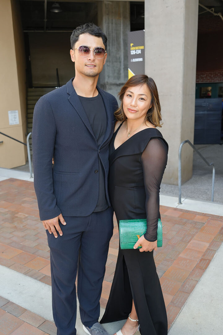 Yu and Seiko Darvish