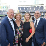 Chris and Kristie Miles, Kristin and Adrian Figueroa