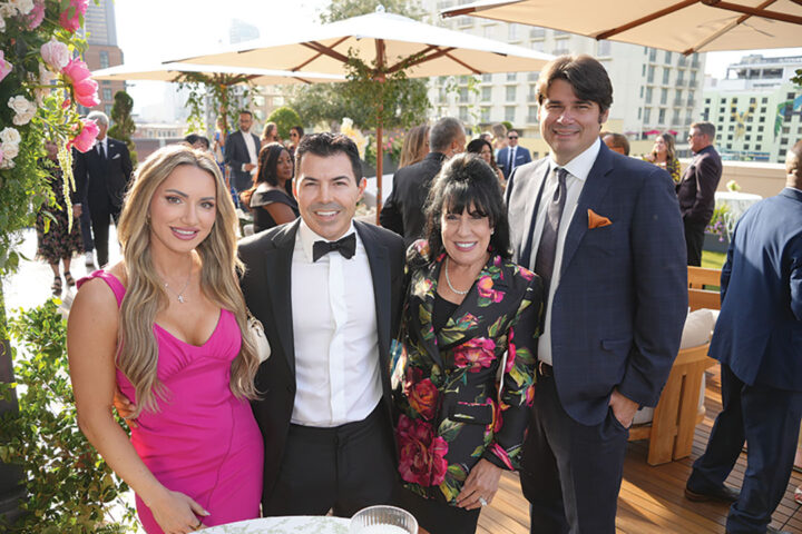 Briana Prince, Athan Ranglas, Jeannie Ranglas, and Dennis Szuberla