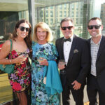 Katelyn Quinn, Lisa and Michael Peckham, and Eddie Quinn