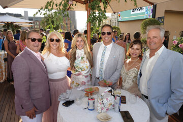 Dan and Lisa Butler, Allie and Joey Manti, and Adel and Rich Chapman