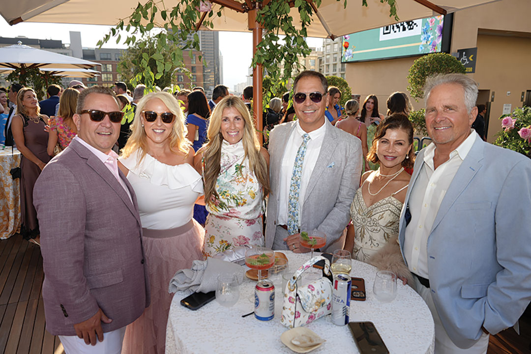 Dan and Lisa Butler, Allie and Joey Manti, and Adel and Rich Chapman