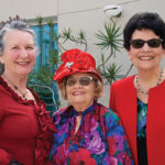 Patricia Vreeland, Claudette Harshberger, and Lore Cook