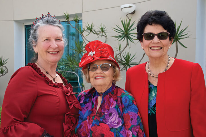 Patricia Vreeland, Claudette Harshberger, and Lore Cook