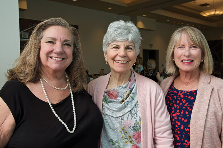 Catherine Scanlon, Barbara Menard, and Sherry Kelleher