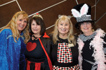 Bobbi Cawdrey, Judy McGreevy, Yvette Boodro, and Susie Croll