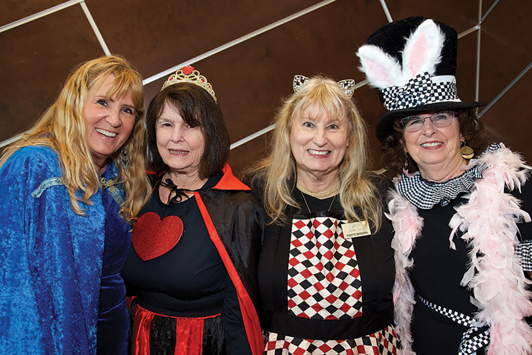 Bobbi Cawdrey, Judy McGreevy, Yvette Boodro, and Susie Croll