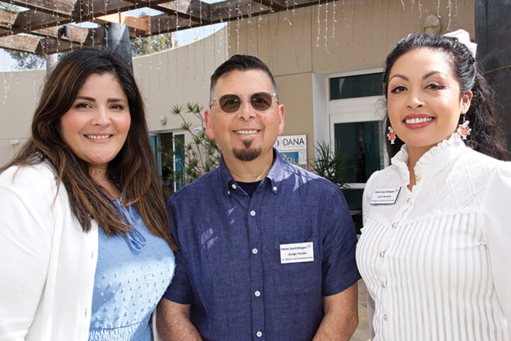 Liza Heredia, Jorge Verdin, and Myrna Davalos