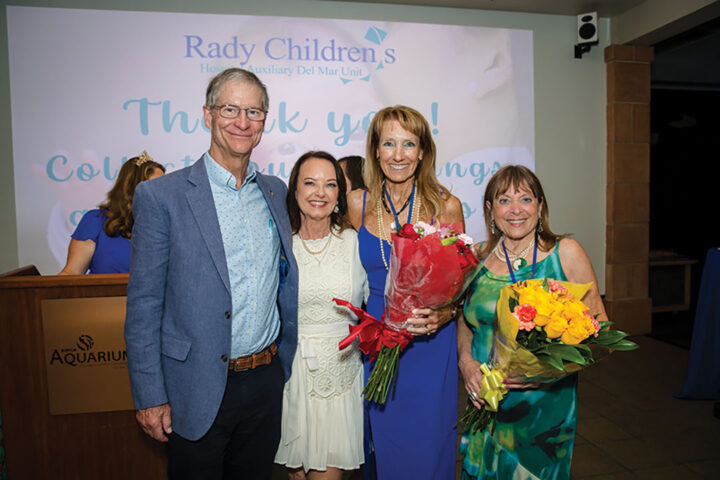 Jim and Joan Edwards, Jill Retson, and Linda Katzman `