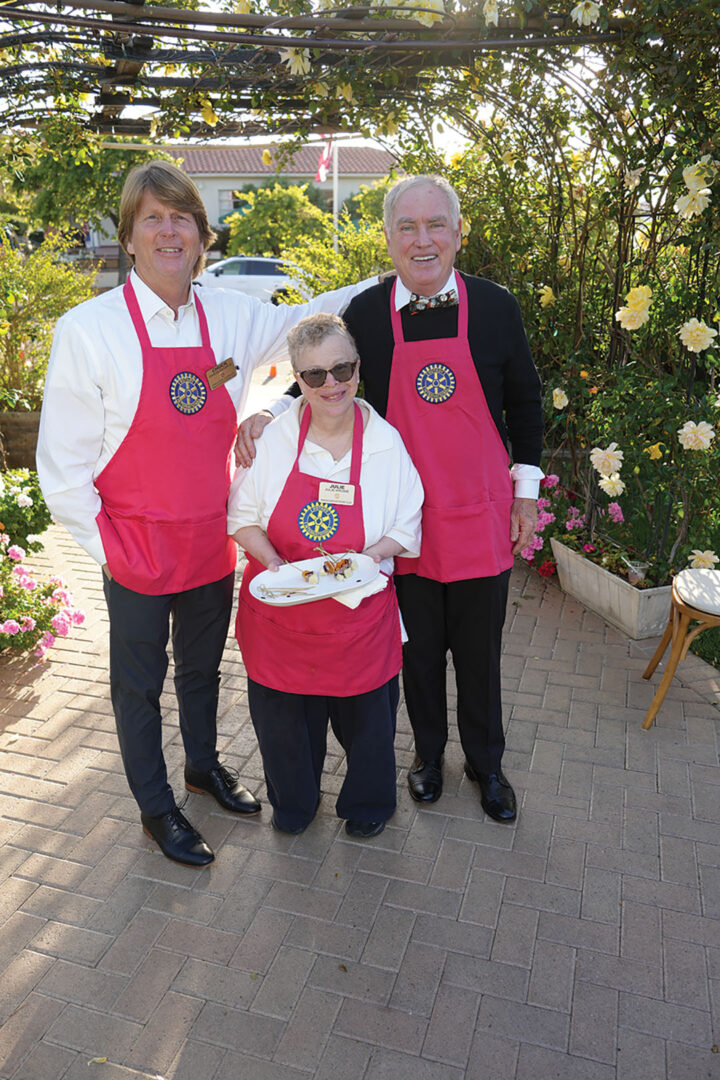 Chuck Badger, Julie Krome, and Patrick Galvin