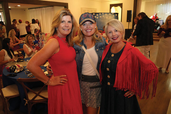 Cathy Miller, Lauren Reynolds, and Justine Broberg