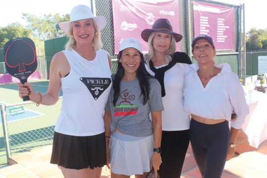 Sophia Alsadek, Maree Chung, Suzanne Newman, and Maggie Bobileff