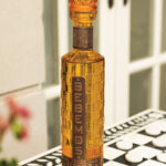 The Bebemos bottle’s topper doubles as a 1 oz. cup for pouring or sipping