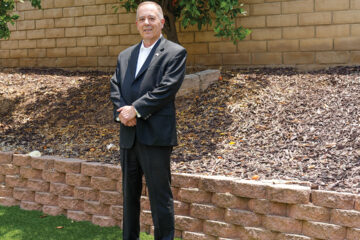 Rick Espitia, Executive Director of Wounded Warrior Homes, at the Women’s Veterans Center