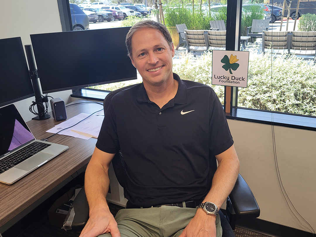 Lucky Duck Foundation CEO Drew Moser