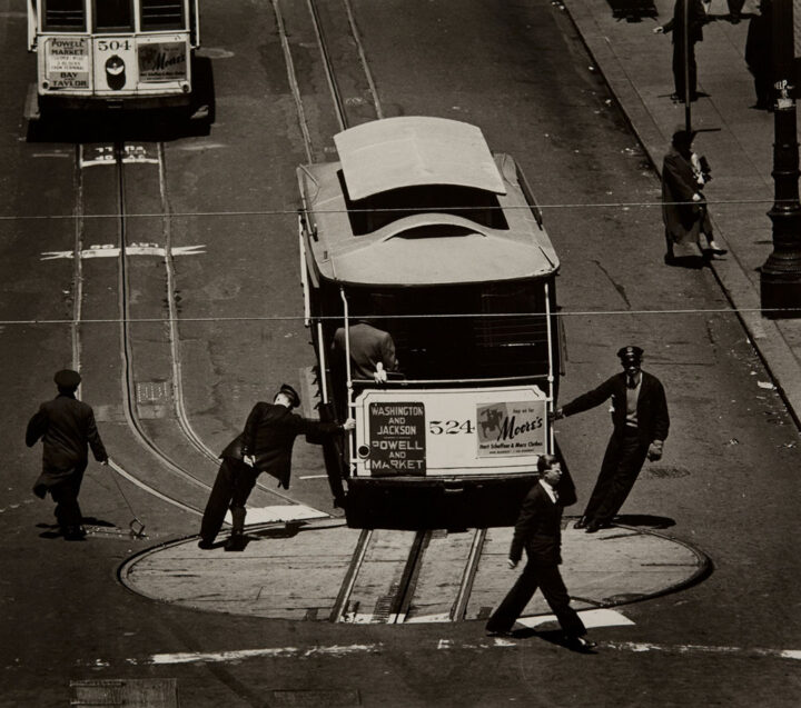 Max Yavno, Cable Car, San Francisco, 1947.