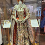 Visitors to Shakespeare’s Globe in London can browse through copious costumes