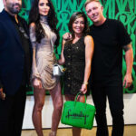 RETNA, Veronika Mudra Lewis, and Jenny and Kris Kroc