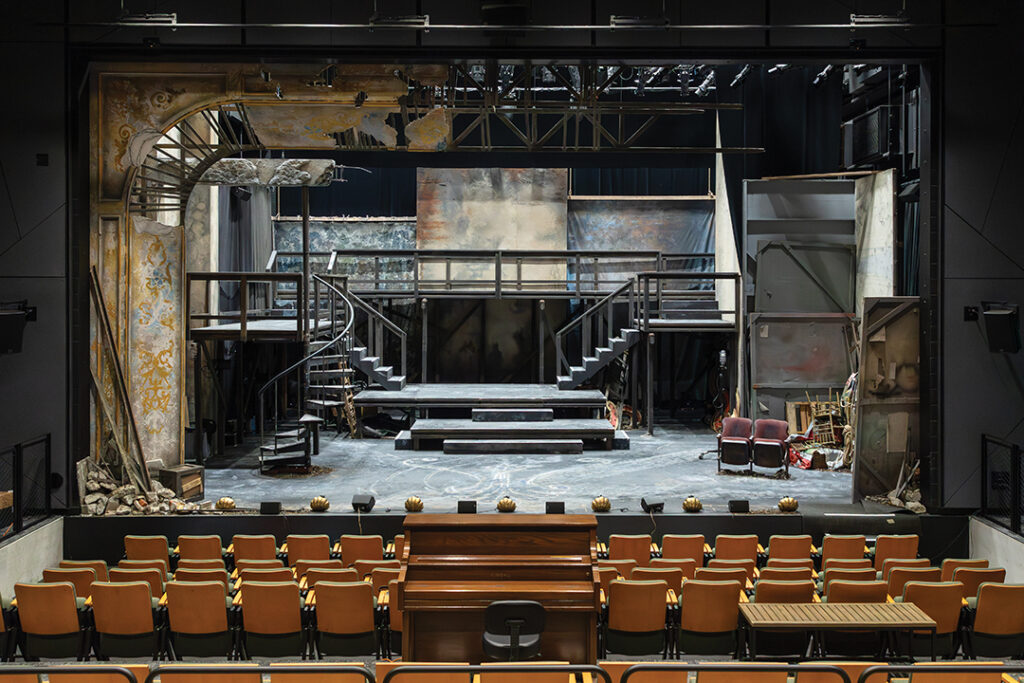 The stage is now set at Cygnet Theatre, which includes the 280-seat Joseph W. Clayes III Theatre and The Dottie Studio, a 150-seat flexible studio space in the Arts District Liberty Station