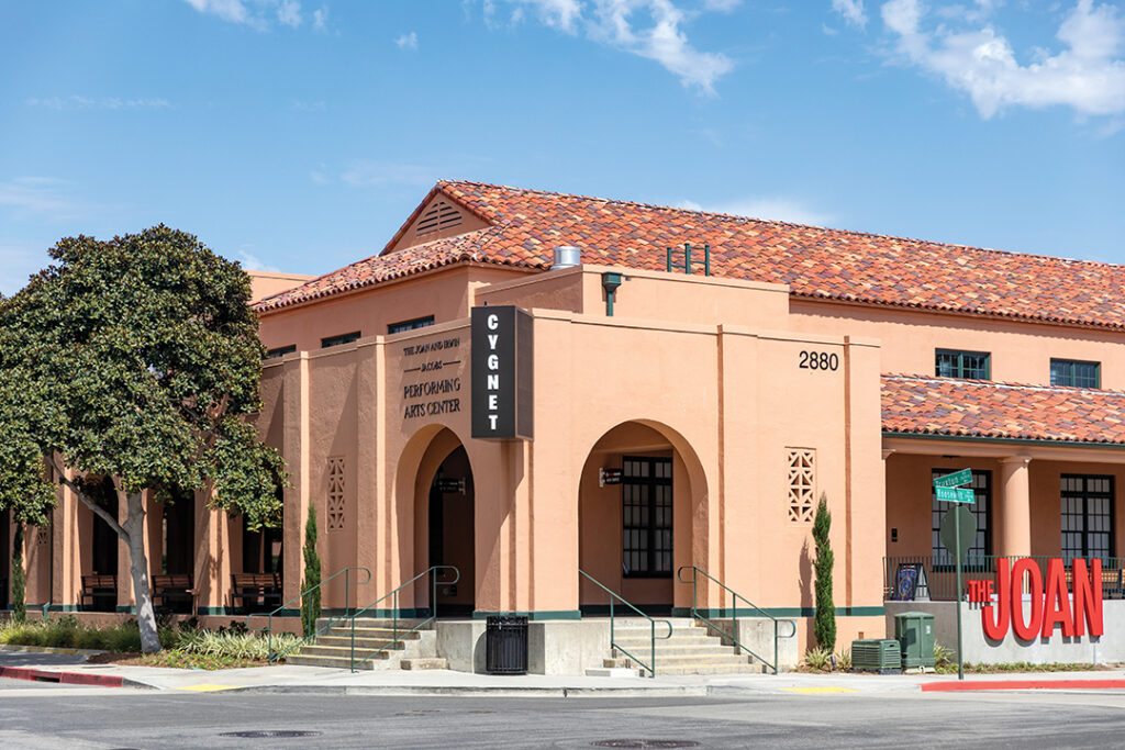 The Joan, once known as Building 178 at the former Naval Training Center, has been transformed into two state-of-the art performance spaces