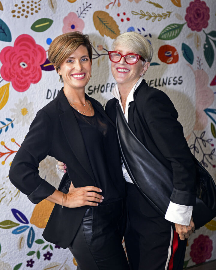 Kirsty Mitchell and Michelle Harrison McAllister