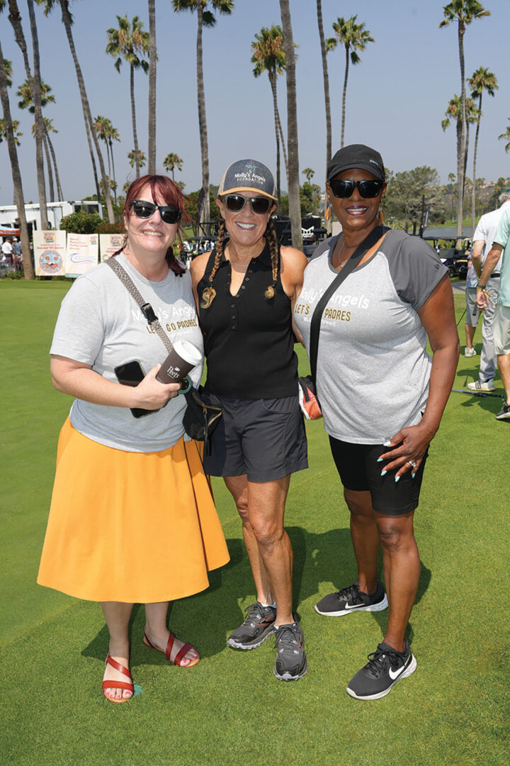 Candi Newton, Sheila Weinstock, and Connie Corn