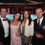 Nicklas Neubert and Solana Chatfield with Denisia and Jim Chatfield