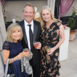 Barbara Kjos with Mark and Kelly Kjos