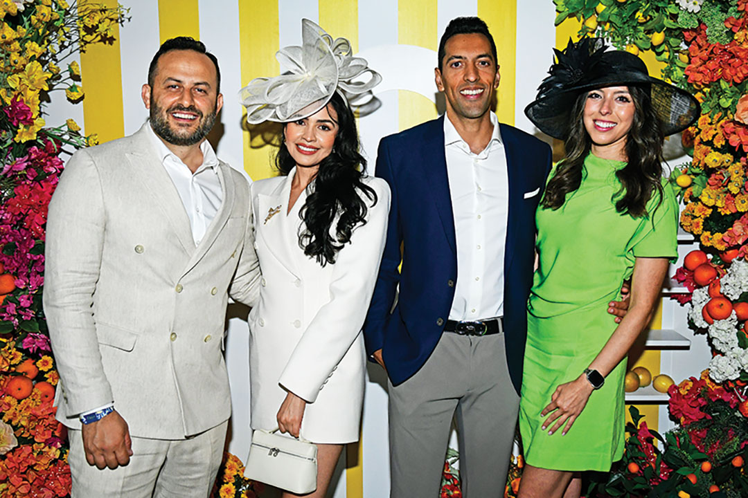 Ali Horuz, Marylyn Sotomayor, Neil Dutta, and Alexandra Lopez