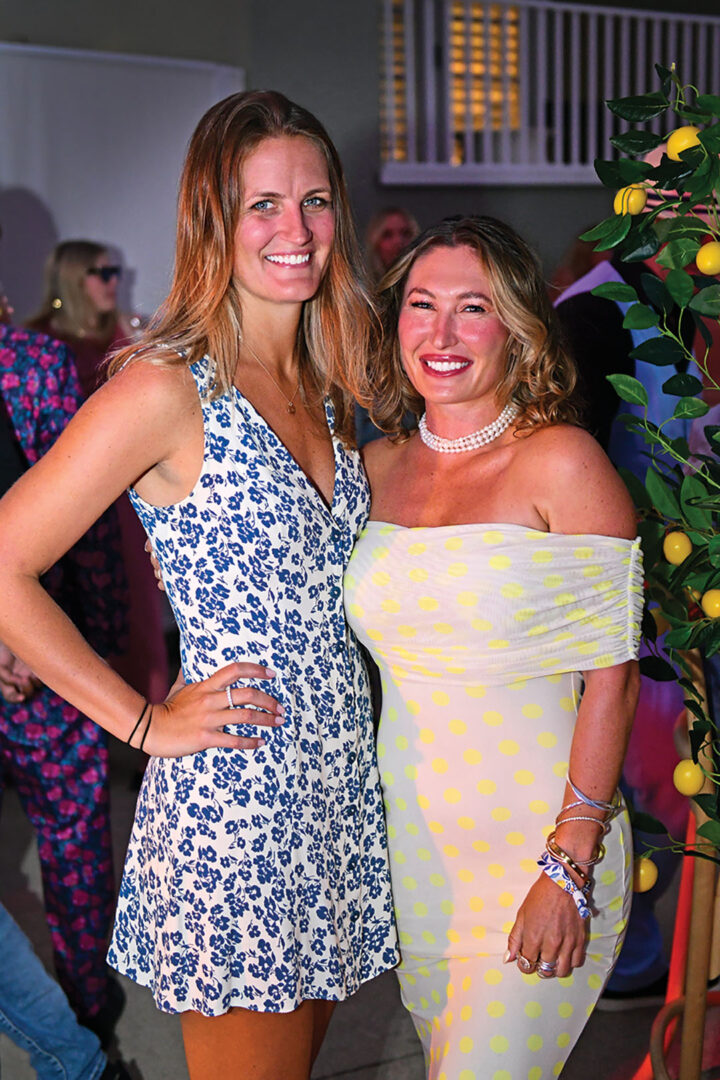 Chelsea Mapes and Taya Walker